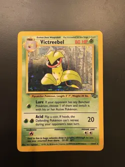 Victreebel Holo Rare Jungle Set Pokemon Card 14/64 WOTC TCG 1999 - Image 1