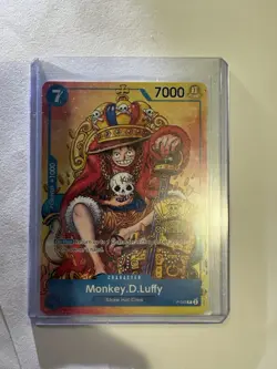 Monkey.D.Luffy (2nd Anniversary Stamped Promo) P-043 One Piece Promotion Cards - Image 1