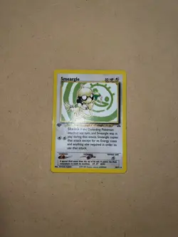 Smeargle - 1st edition Non holo Rare - 30/75 Neo Discovery Set Pokemon Card - Image 3