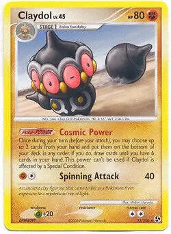 Pokemon Diamond & Pearl Great Encounters - Claydol (Rare) Card 15/106 - Image 1