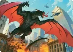 Grendel, Spawn of Knull - Art Card SPM Art NM MTG - Image 1