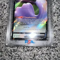 POKEMON CARD DITTO V 050 SHINING FATES #050 GRADED PSA 10 GEM MINT #50 50 - Image 2