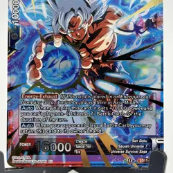 Dragon Ball Super Ultra Instinct Son Goku, Universal Impulse ST Card - Image 3