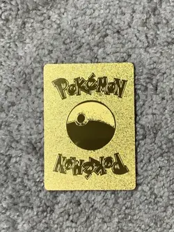 Venusaur, Charizard & Blastoise VMax Tag Team Gold Foil Fan Art Card NM - Image 2