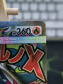 Pokemon TCG Mega Charizard X Ex MEP 023, Phantasmal Flames UPC promo - Image 3