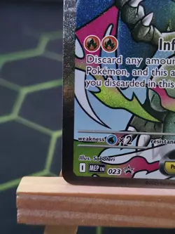 Pokemon TCG Mega Charizard X Ex MEP 023, Phantasmal Flames UPC promo - Image 5