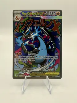 Pokemon TCG Mega Charizard X ex MEP 23 Phantasmal Flames UPC Promo - Image 1