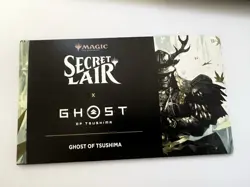 MTG Ghost Of Tsushima (Non-Foil) [Secret Lair] Sealed Pack - Image 2