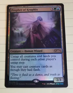 MTG Prophet Of Kruphix - Promo Foil - MP Magic The Gathering English - Image 1