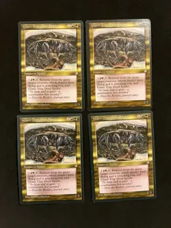 Giant Trap Door Spider x4 [Ice Age] Magic MTG Cards LP - Image 1