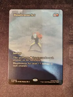 Blasphemous Act (Borderless) Avatar: The Last Airbender: Eternal-Legal Regular - Image 1