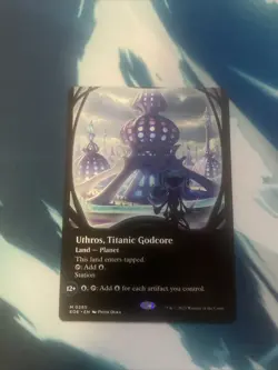 Uthros, Titanic Godcore (Borderless) Edge of Eternities Regular - Image 1