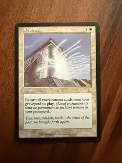 Replenish - Urza’s Destiny #15/143 - MTG Rare- MP - Reserved List - Image 1