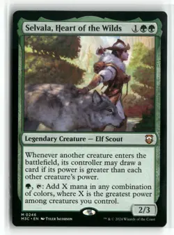 Selvala, Heart of the Wilds 0246 Commander: Modern Horizons 3 M3C MTG Magic - Image 1
