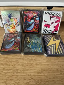 Pokemon TCG ETB Sleeves 65 Count Lot Of 6-390 Total All Sealed 🔥🔥🔥 - Image 1