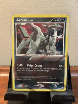 Arceus AR1/99 AR Holo Rare Arceus Pokemon - Image 3