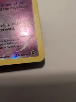 Pokemon Mew 29/124 Reverse Holo Rare XY Fates Collide - Image 2