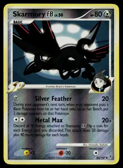Pokemon Card - Skarmory FB Supreme Victors 83/147 Reverse Holo - Image 1