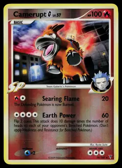 Pokemon Card - Camerupt G Supreme Victors 19/147 Rare Reverse Holo - Image 1