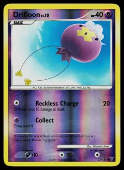 Pokemon Card - Drifloon Supreme Victors 103/147 Reverse Holo - Image 1