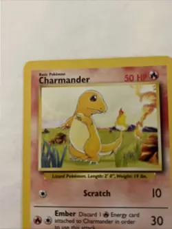 Pokemon -Charmander Base Set 46/102 Unlimited Common 1999-2000 - Clean Card Vtg - Image 2