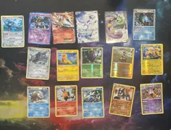 POKEMON CARDS LOT BLACK WHITE EX HOLO RESHIRAM TORNADUS GIRATINA FERALIGATR - Image 1
