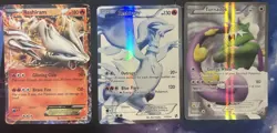 POKEMON CARDS LOT BLACK WHITE EX HOLO RESHIRAM TORNADUS GIRATINA FERALIGATR - Image 5