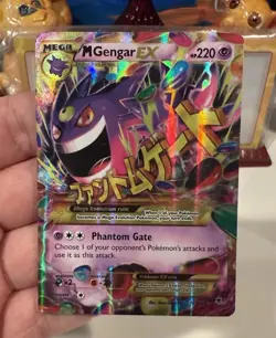 Pokemon TCG - M Gengar EX - 121/119 - Secret Ultra Rare - XY Phantom Forces - MP - Image 5