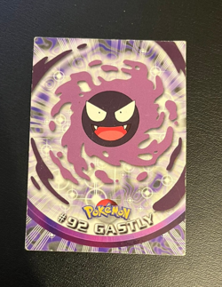 2000 Topps Pokemon Blue Logo TV Animation Edition Gastly #92 - Image 1