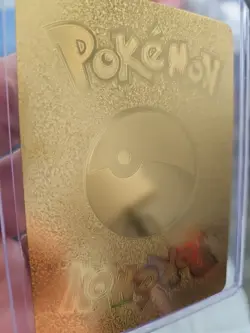 Mewtwo & Mew GX Premium Gold Foil Fan Art Vinyl Collector Pokemon 71/236 - Image 5
