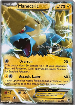 Manectric EX 23/119 World Championships 2015 Patrick Martinez Pokemon NM - Image 1