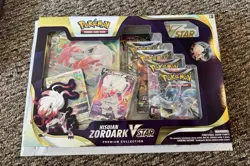 Pokemon TCG Hisuian Zoroark VSTAR Premium Collection Box New/Factory Sealed - Image 1