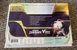 Pokemon TCG Hisuian Zoroark VSTAR Premium Collection Box New/Factory Sealed - Image 2