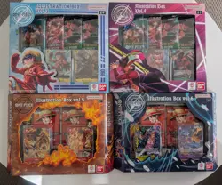 One Piece Card Game Bundle Illustration Box Vol. 3 4 5 6 - NEW SEALED - English - Image 1