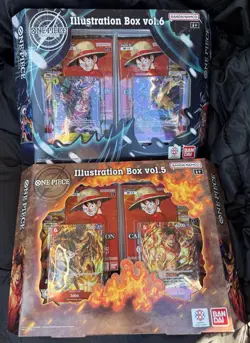 One Piece Illustration Boxes Vol 5 and Vol 6 Lot ✅Brand New ✅IN HAND - Image 1