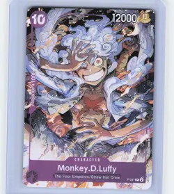 Monkey.D.Luffy P-041 - Starter Deck 18: PURPLE Monkey.D.Luffy Promo Near-Mint - Image 1