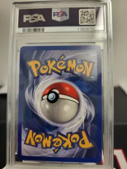 1999 Pokemon Game Gyarados Holo Shadowless 6/102 PSA 7 NICE - Image 2