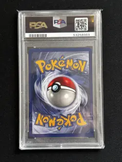 1999 Pokemon Game 6 Gyarados-Holo PSA NEAR MINT 7 - Image 3