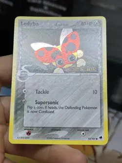 Ledyba 53/101 Delta Species EX Dragon Frontiers 2006 Reverse Holo Pokemon Card - Image 5