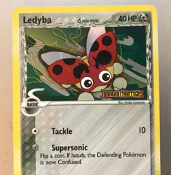 Pokemon TCG Ledyba 53/101 Reverse Holo EX Dragon Frontiers Set - Image 2