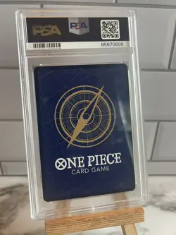 2023 TRAFALGAR LAW OP05-069 SR ONE PIECE AWAKENING OF THE NEW ERA ALT ART PSA 9 - Image 2