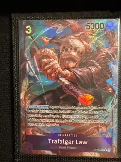 One Piece CCG Awakening Of The New Era Trafalgar Law ENG OP05-069 SR Alt Art - Image 1