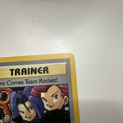 Here Comes Team Rocket! 1st Edition 15/82 Team Rocket Holo NM - Image 3