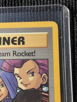 Pokemon TCG Here Comes Team Rocket! Team Rocket 71/82 Non-Holo 1st Edition NM - Image 4