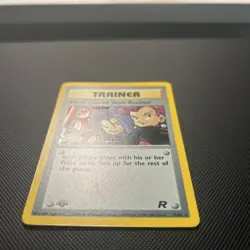 Pokemon Team Rocket Set Here Comes Team Rocket! 15/82 1st Edition Holo NM/MT - Image 2