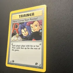 Pokemon Team Rocket Set Here Comes Team Rocket! 15/82 1st Edition Holo NM/MT - Image 3