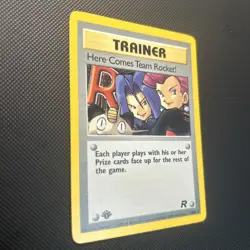 Pokemon Team Rocket Set Here Comes Team Rocket! 15/82 1st Edition Holo NM/MT - Image 4