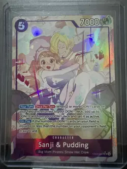 Sanji & Pudding (Alternate Art) EB02-035 Extra Booster: Anime 25th Collection... - Image 1