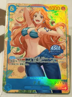 2025 ONE PIECE CARD GAME Mini-tin Pack Set vol.2 NAMI P-112 Sereal 0275 Sealed - Image 4