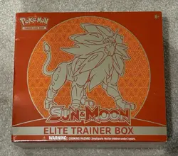 Pokemon TCG Sun & Moon Elite Trainer Box - Orange Sealed - Image 1
